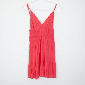 NWT Ocean Drive Womens Babydoll Gauze Dress Size S Orange Beach Island Resort‎